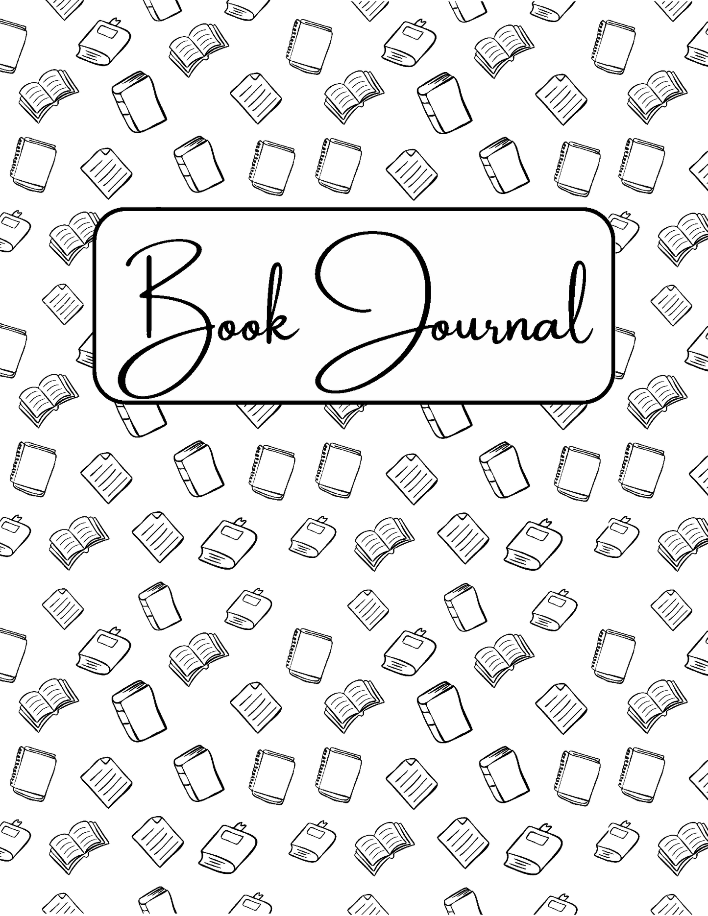 book journal reading tracker